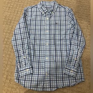 Vineyard Vines Boys Plaid L/S button down
